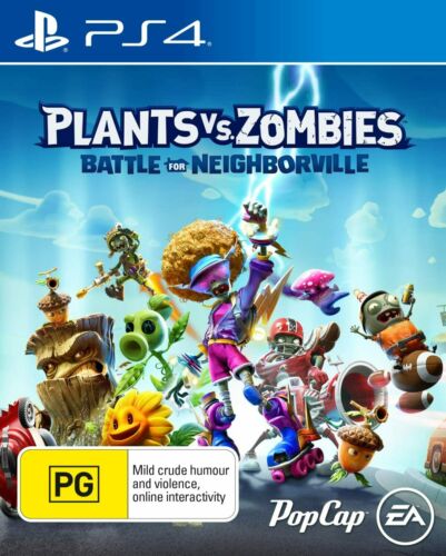 Plants vs Zombies Battle for Neighborville Sony PS4 Games New Sealed