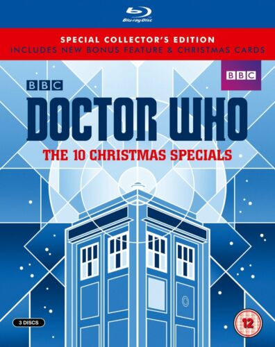 Doctor Who 10 Christmas Special Limited Edition blu ray Box set RB New & Sealed