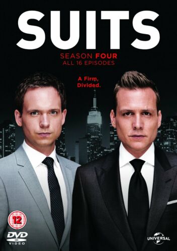 Suits Series complete season 4 DVD R4 New Sealed TV