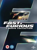 Fast and Furious Complete 1 2 3 4 5 6 7 DVD Box Set The fast & The Furious