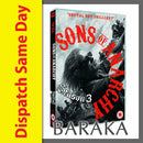 SONS OF ANARCHY COMPLETE SEASON 3 - 4 DISCS 13 EPISODES SET R4 NEW