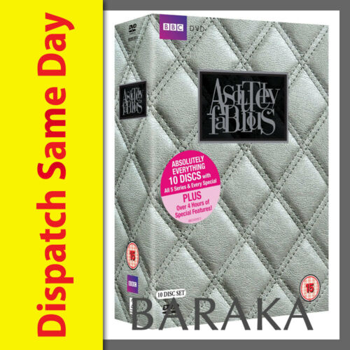 ABSOLUTELY FABULOUS Complete TV Series 1 2 3 4 5 + Specials R4/Aust 11 Disc Set