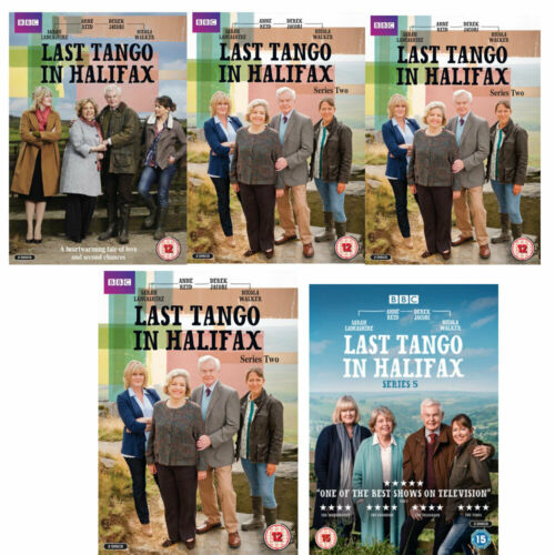 Last Tango in Halifax Series 1, 2, 3 & 5 + 2016 Xmas Special DVD Box Set R4 BBC