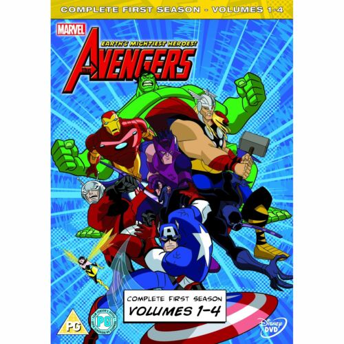 Avengers: Earth's Mightiest Heroes - Volume 1 - 4 DVD