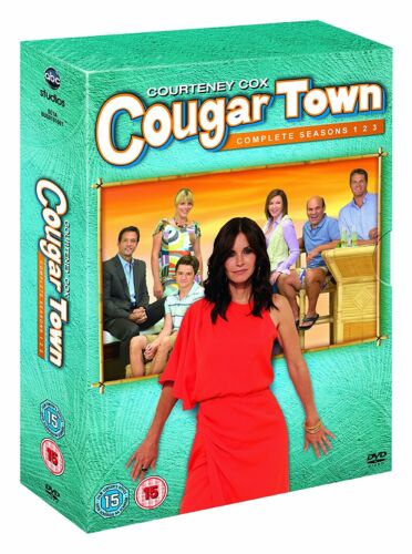 Cougar Town The Complete Series Season 1, 2 & 3 DVD Box Set R4 New Sealed