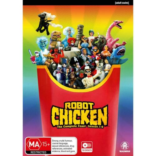 Robot Chicken The Complete Season 1 2 3 4 5 6 7 8 & 9 Collection DVD Box Set R4