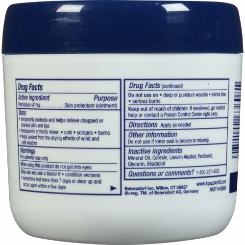 Aquaphor Healing Ointment Skin Protectant Cream Dry, Cracked, or Irritated Skin