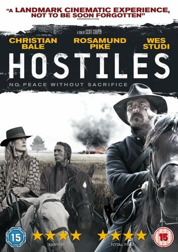 Hostiles DVD Christian Bale Rosamund Pike New Sealed
