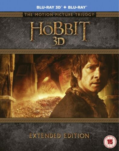 The Hobbit The Motion Picture Trilogy Extended Edition blu ray & 3D
