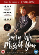 Sorry We Missed You DVD New