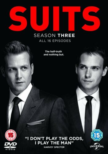 Suits Series 3 The Third Season DVD Region 4 New & Sealed TV