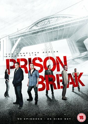 Prison Break Complete Season Series 1, 2, 3, 4 & 5 DVD Box Set New Sealed
