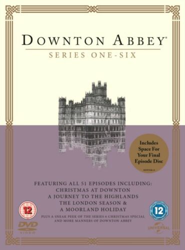 DOWNTON ABBEY DOWNTOWN ABBEY COMPLETE SEASON SERIES 1 - 6 DVD Box Set Clearance