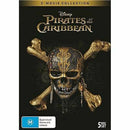 Pirates of the Caribbean 1, 2, 3, 4 & 5 DVD 5 movies collection New & Sealed R4