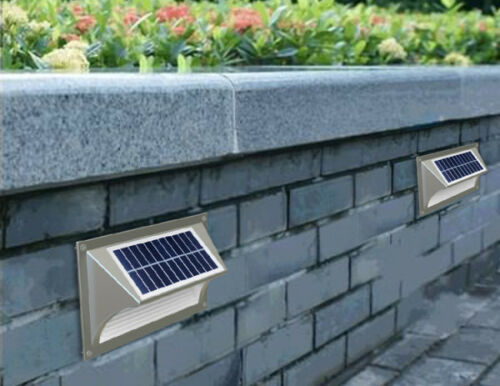 Solar LED Step Wall Light Lights High Quality 20 Lumens