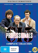 The Professionals The Complete Series DVD Box Set Digitally Remastered R4