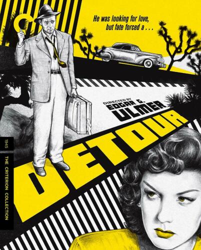 Detour (1945) The Criterion Collection Special Edition Blu ray RB New