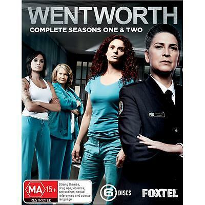 Wentworth The Complete Seasons Series 1 & 2 blu ray Box Set R4 New Sealed