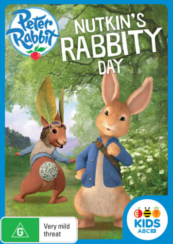 Peter Rabbit Nutkin's Rabbity Day DVD new & sealed R4