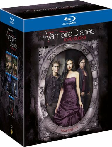 The Vampire Diaries Complete Season Series 1 - 5 Blu ray Box Set RB New & Sealed
