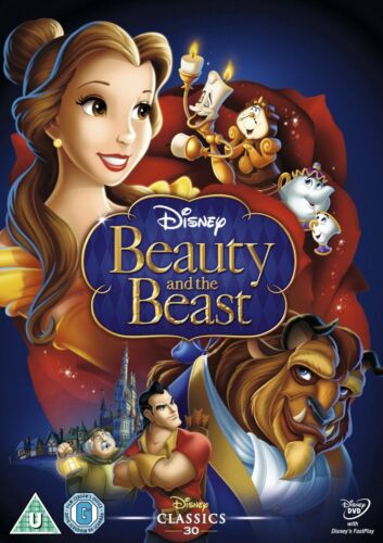 Beauty and the Beast Walt Disney classic R4 DVD New Sealed