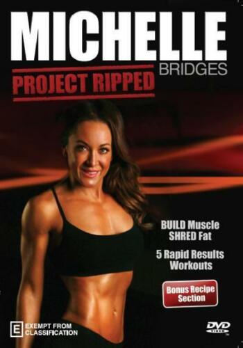 Michelle Bridges: Project Ripped! DVD R4 Sculpt Workout Fitness