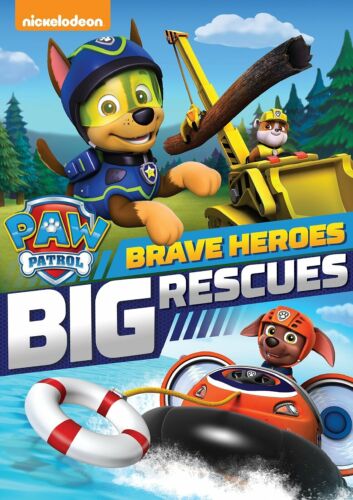 Paw Patrol: Brave Heroes, Big Rescues DVD New Sealed Nickelodeon