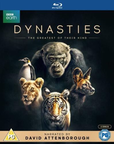 Dynasties David Attenborough Blu ray RB New release
