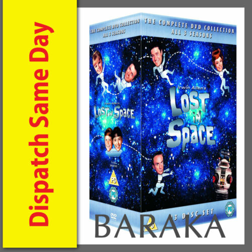 LOST IN SPACE COMPLETE SERIES SEASONS 1, 2 & 3 DVD BOX SET 23 DISCS R4 New