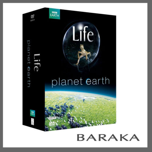 Planet Earth & Life DVD Box Set R4 David Attenborough New & Sealed