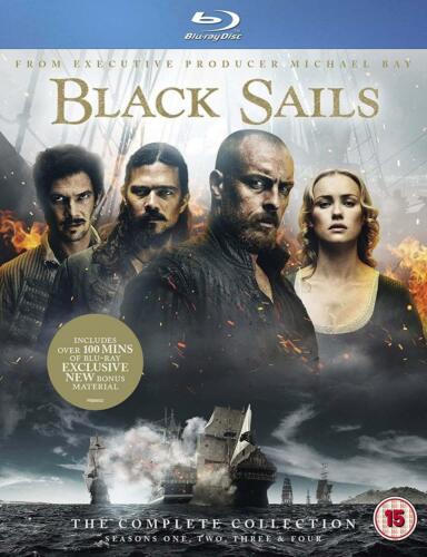 Black Sails Complete Collection Seasons 1, 2, 3 & 4 Blu ray Box Set RB Clearance