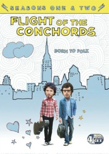 Flight Of The Conchords The complete Collection Season 1 & 2 DVD R4 New
