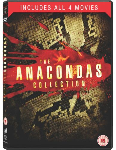 The Anaconda Anacondas Collection 1, 2, 3 & 4 DVD Offspring Trail of Blood R2
