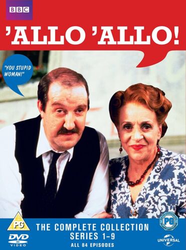 Allo 'Allo Complete collection series seasons 1 - 9 DVD Box Set New