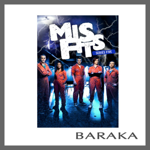 Misfits The complete Series Season 5 DVD R4/Aus