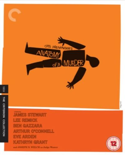 Anatomy of a Murder The Criterion Collection Blu ray RB New Sealed