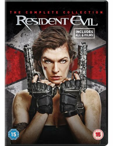 Resident Evil 1 2 3 4 5 DVD Box Set 1-5 The Final Chapter Complete collection