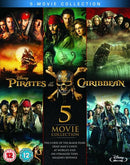 Pirates of the Caribbean 1, 2, 3, 4 & 5 Blu Ray Box Set RB 5 movies collection