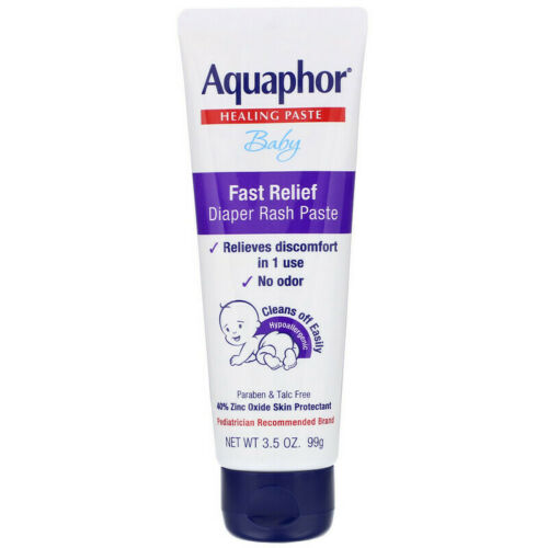 Aquaphor Baby Healing Ointment Advanced Therapy, Fast Relief Diaper Rash Paste