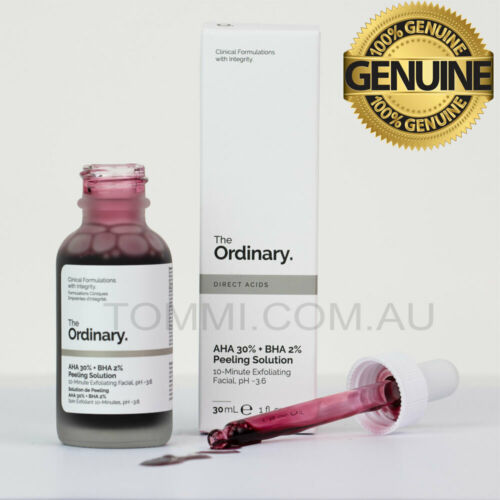 The Ordinary Peeling Solution 30ml AHA 30% + BHA 2% New Genuine product