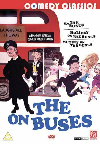 On The Buses, Holiday on the Buses, Mutiny on the Buses DVD New Sealed