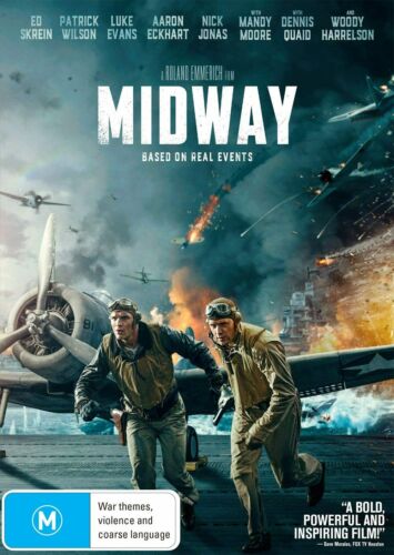 Midway DVD New Woody Harrelson, Jake Weber R4