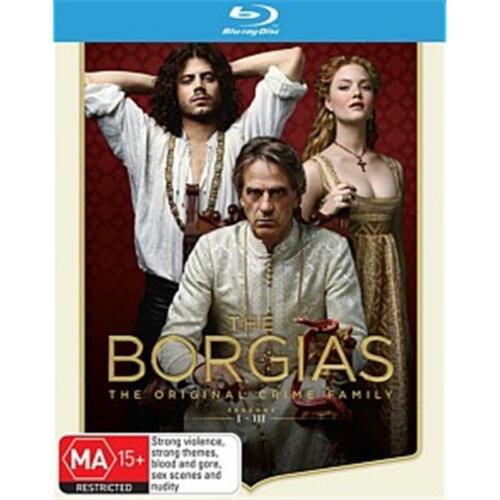 The Borgias: Seasons 1, 2 & 3 blu ray Box Set New Sealed RB