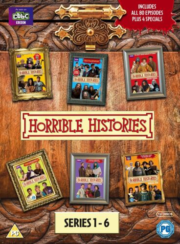 Horrible Histories The Complete Series Seasons 1, 2, 3, 4, 5 & 6 DVD Box Set New