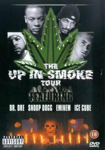 The Up In Smoke Tour (2009) DVD Dr Dre, Snoop Dogg, Eminem, Ice Cube R4