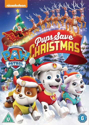 Paw Patrol: Pups Save Christmas DVD New & Sealed