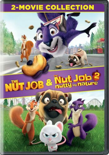 The Nut Job & The Nut Job 2: Nutty by Nature 2-Movie Collection DVD New