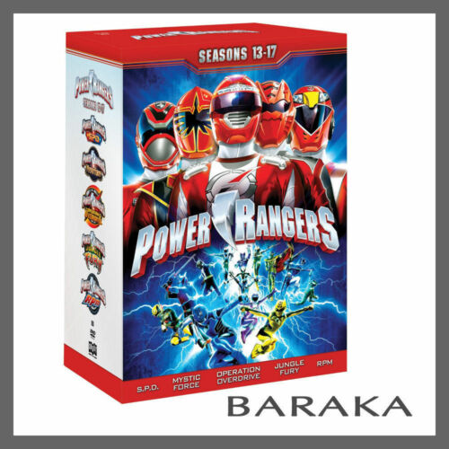 Mighty Morphin Power Rangers Season Series 13 14 15 16 & 17 DVD Box Set 13 - 17