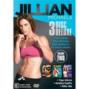 Jillian Michaels 3 Disc Deluxe DVD Yoga Inferno/Kickbox FastFix/Killer Abs V2 R4