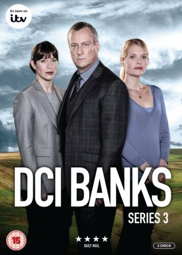 DCI Banks Series Season 3 DVD Region 4 New & Sealed 2 Discs